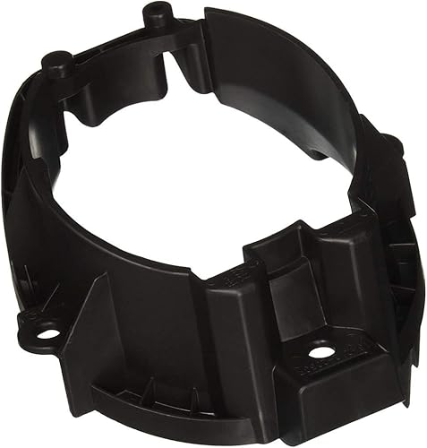 Miniatura 2 de Carlights360 Cubierta de parachoques para Toyota RAV4 con bisel de luz antiniebla 2006 2007 2008 2009 lado del pasajero  Carcasa negra - Reemplazo