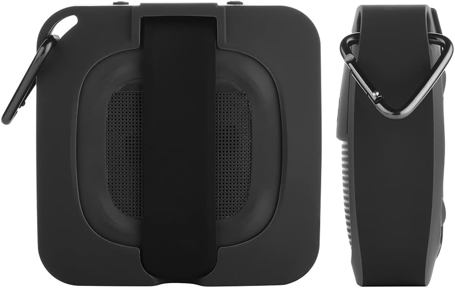 Hard Case for Bose Speaker,Silicone Cover Sleeve and Carrying Case for Bose SoundLink Micro Portable Speaker (Black) - Image 5