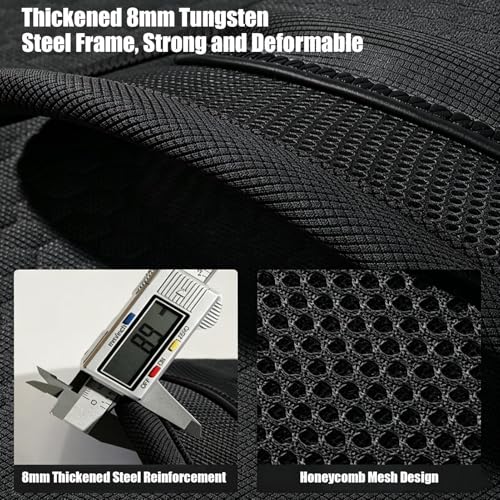 Protector para asiento de coche transpirable universal para camión, sedán y camping 5