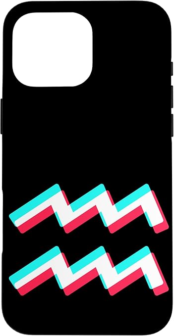 Aquarius Sign for women and men, Zodiac Aquarius Case for iPhone 16 Pro Max