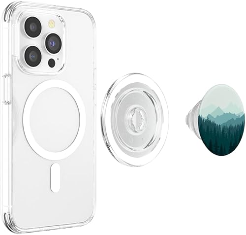 Miniatura 3 de PopSockets MagSafe PopGrip de los pinos de las montañas para iPhone
