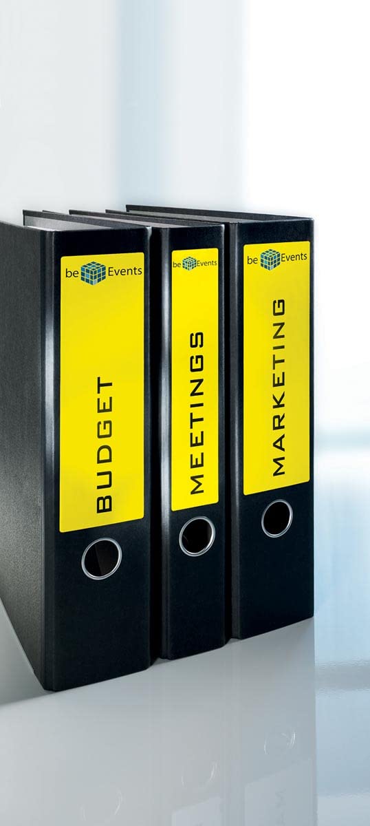 Etichette Per Raccolglitori Avery Zweckform L4761 - 25 Fogli 192x61mm, Per Leitz, Elba E Altri, Bianche Opache - Foto 7