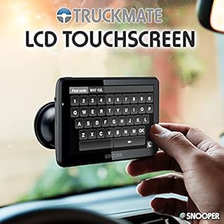 Snooper Truckmate EU S5100 5" Système de Navigation Poids Lourds avec TMC Intégré Et Cartographie Améliorée