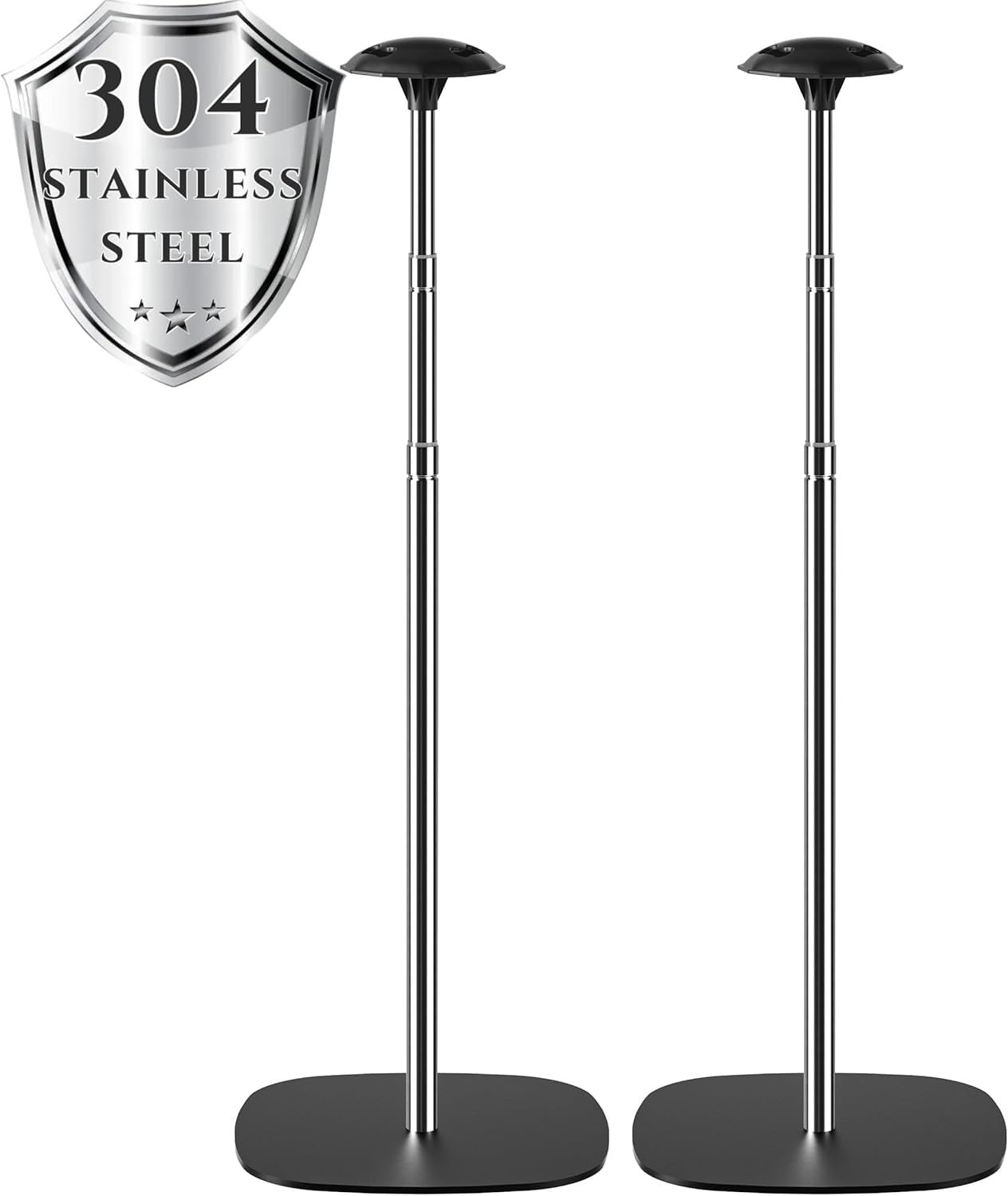 APXL Boat Cover Support Poles in 304 Stainless Steel