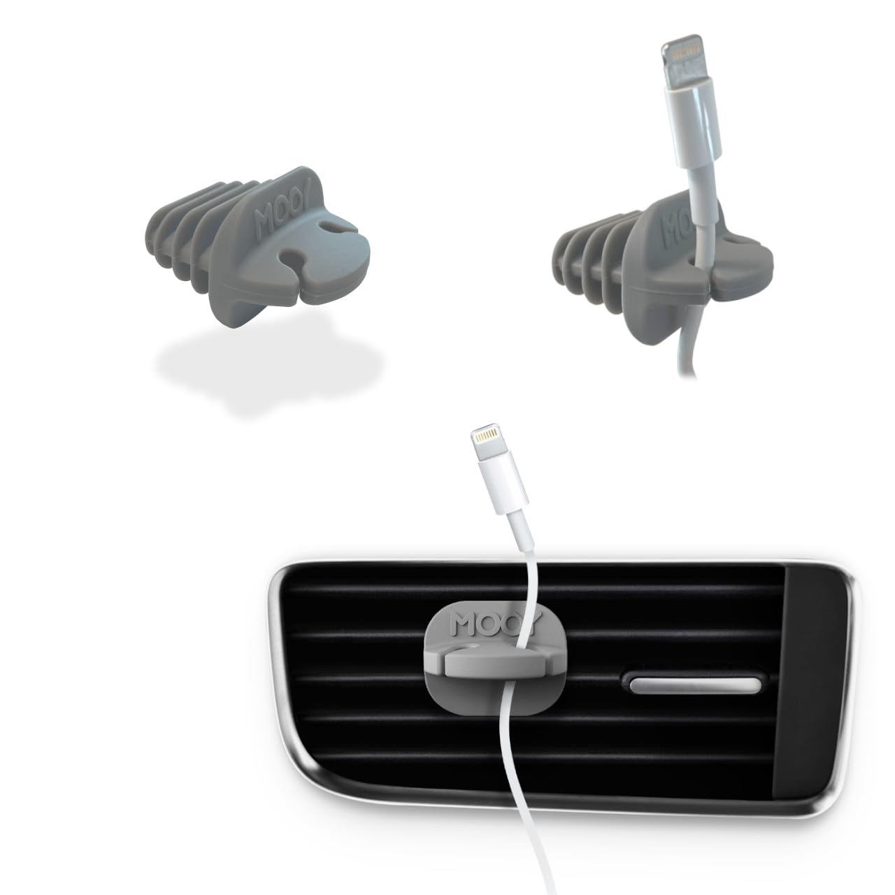 Amazon | MOOY DASHMAN（モーイ・ダッシュマン）車載ケーブルホルダー