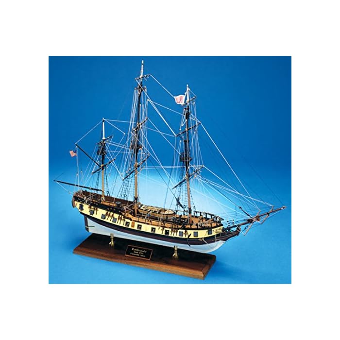 Buy Model Shipways Rattlesnake US Privateer 164 Wood & Metal Plank on