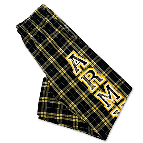 Armed Forces Gear Army Flannel Pants (Black/Gold)4