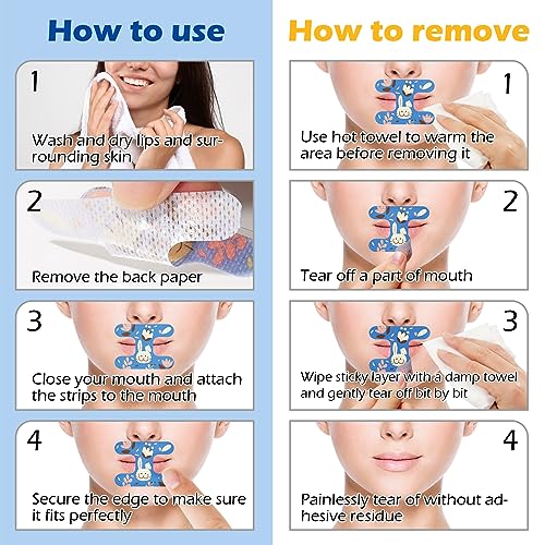 Smddx Mouth Tape Adispositivo Anti Russamento 30