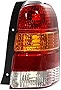 Evan-Fischer Tail Light Lens and Housing Compatible with 2001-2007 Ford Escape Passenger Side