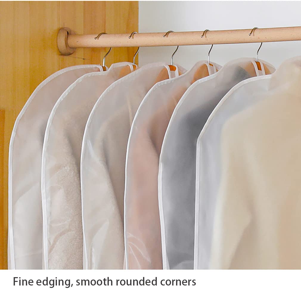 Copriabiti Trasparenti In PEVA - 5 Pezzi 60x80 Cm, Antipolvere, Antitarme, Impermeabili E Traspiranti - Foto 7