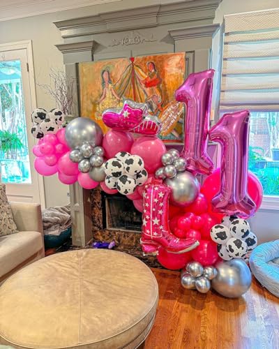 Ballon Chiffre 1 Rose 40 Pouces – Géant pour Anniversaire Fille, Garçon, Femme, Homme, Entreprise ou Amitié – Image 4