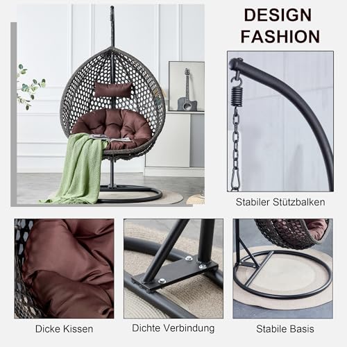 Luxury Outdoor Egg Swing Chair
