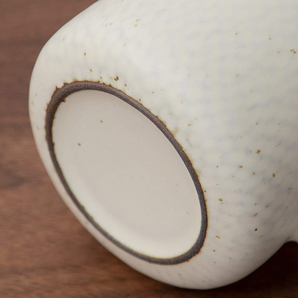 Kaffee-Becher Keramik-Tasse Handgemachte Kaffee-Teetasse Großkapazität Tragbare Büro-Haushalts-Saucer Set Kaffeetasse 230ml (Color : B)