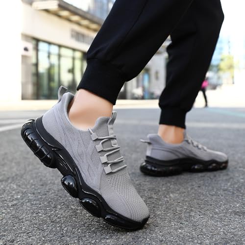 Image of Men Running Shoes Men's Tennis Shoes Lightweight Breathable Fashion Sneakers Non Slip Workout Gym Shoes for Running