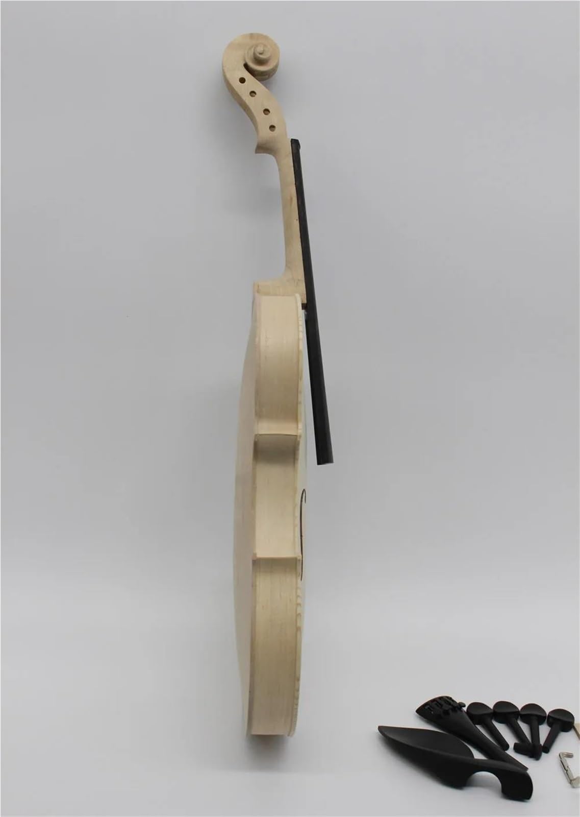 Violino Fai Da Te Fatto A Mano A Grandezza Naturale Violino Principianti | Fondo in acero naturale, top in abete(Violin Set)