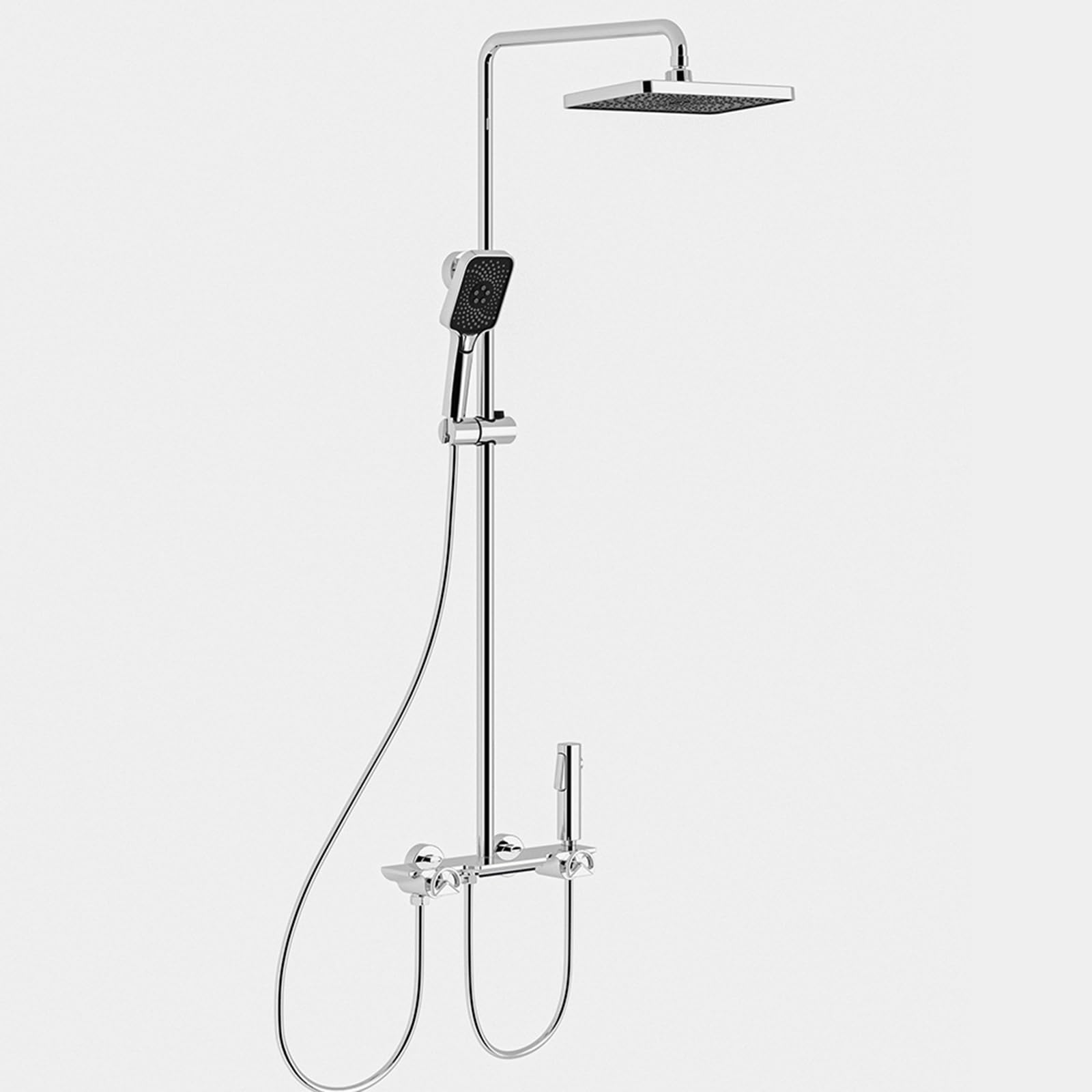Robinet cascade 4 fonctions et pommeau douche effet pluie pour un jet sur mesure
