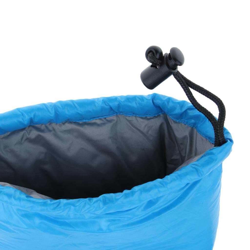 Weiche Und Bequeme Daunenpantoffeln für Indoor Und Outdoor Camping, Blau L