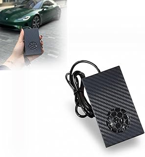 Fit for JDM Melody Box Car Startup Sound Player, Plug and Play Greeting Box with 100+ Japanese Chimes, Custom Sound Upload via Micro-USB, Compact Interior Accessory