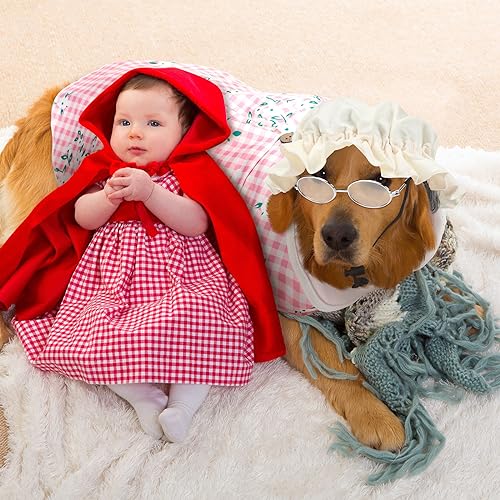 Disfraz de Vieja para Perro 4 Piezas Sweetude miniatura 3