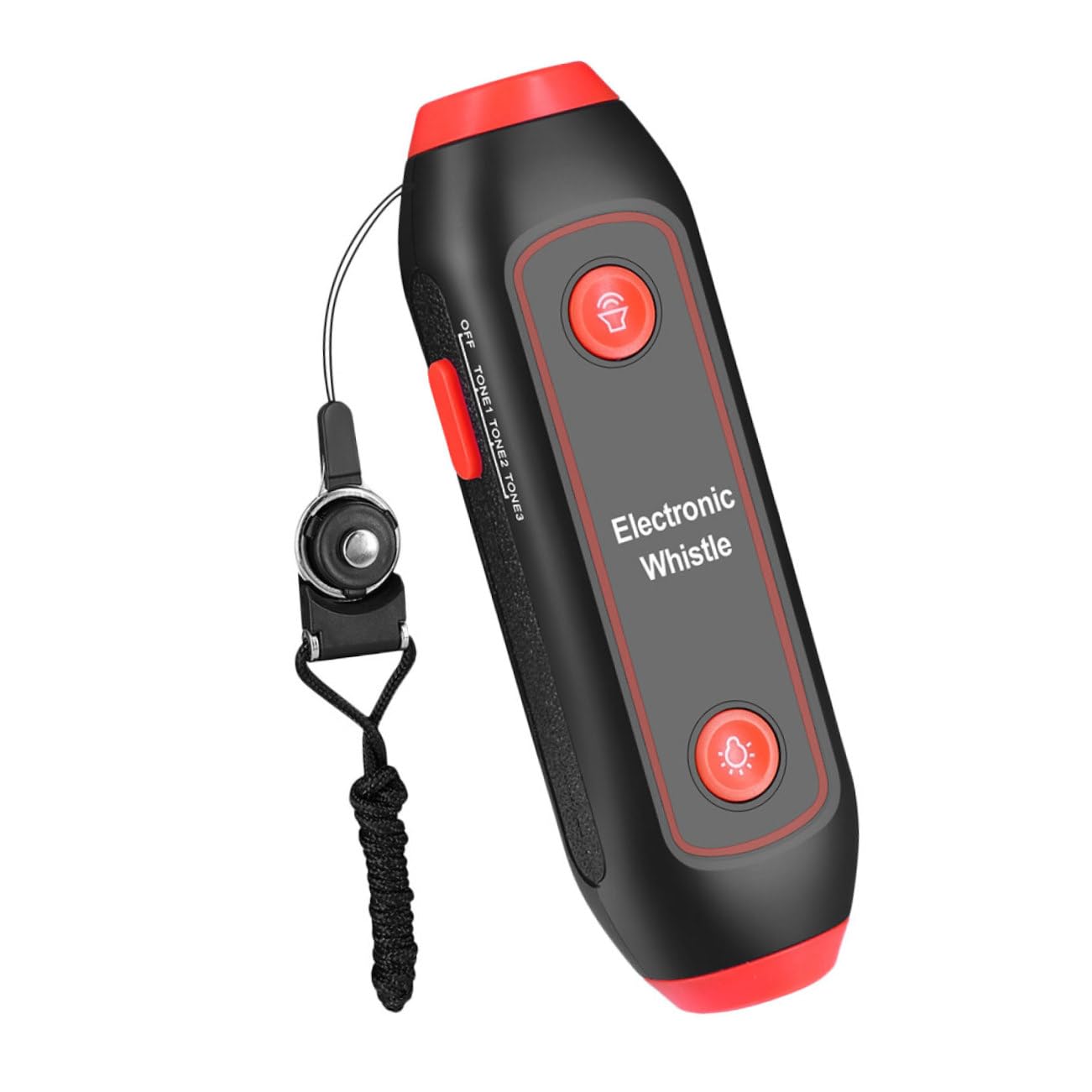 INOOMP 2 Pezzi 3 Fischietti A Mano per Allenatori E Insegnanti Fischietto Elettronico con Cordino Torcia Luci