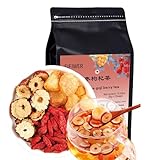 Longan Jujube Wolfberry Fruit Tea10.58 ounces, Red date longan goji berry tea, Red dates, goji berries, longan tea combination tea bag