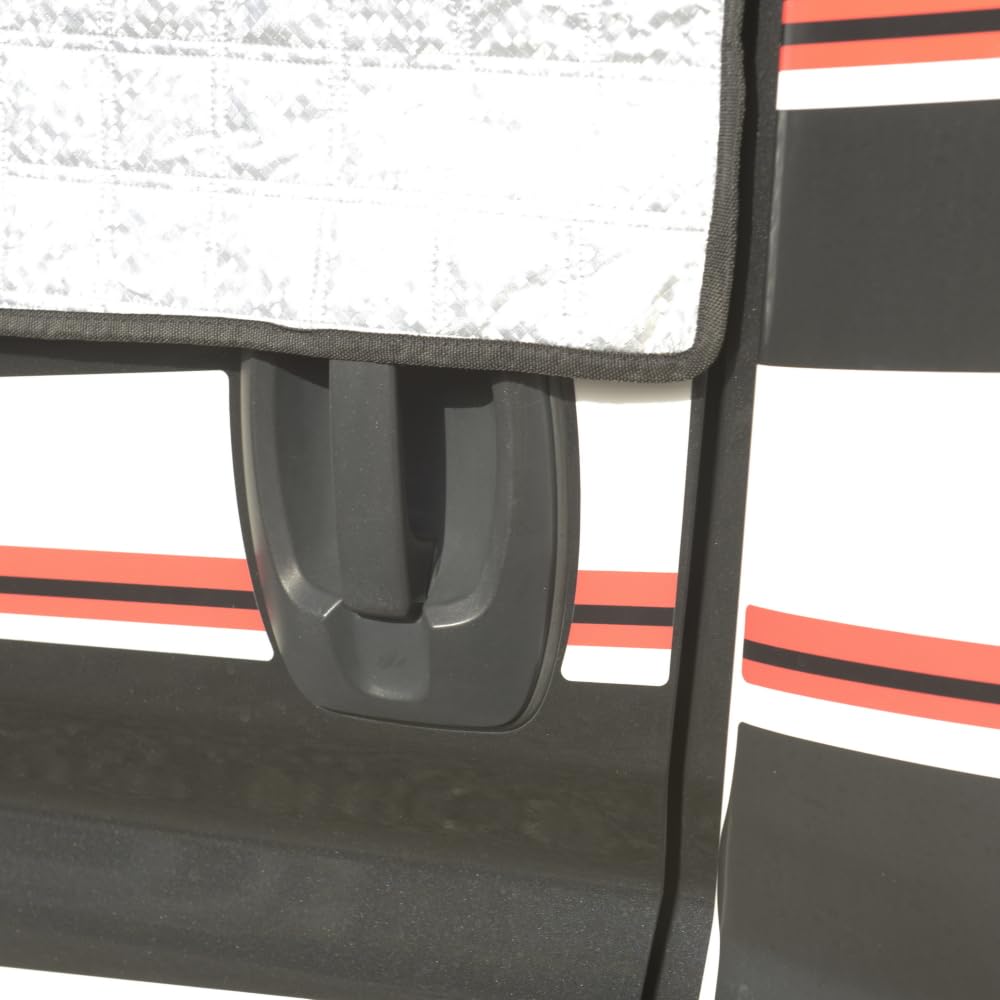 Cubiertas personalizadas para Citroen Relay Van (2006 en adelante), cubierta térmica para parabrisas plateada, TSW911SILVERAD16