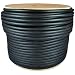 GLS Audio 500 feet Bulk Professional Speaker Cable 12AWG 4 Conductor Black - 12 Gauge Patch Cord 12/4 Wire - Pro 500' Spool Roll 12G 4 Cond Bulk