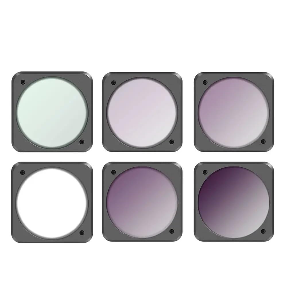 2 Set di filtri Compatible with obiettivi fotografici professionali CPL ND4 ND8 ND16 ND32 Accessori