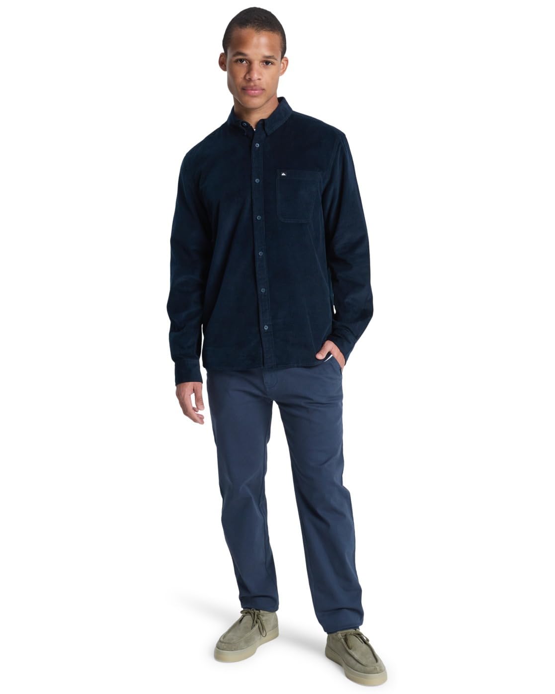Quiksilver Smoke Trail Cord T-Shirt Homme (Lot de 1)