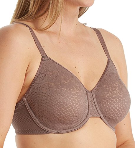 Wacoal Women's Visual Effects Minimizer Bra,Deep Taupe,34G