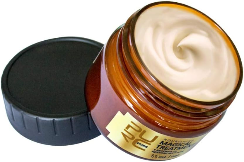 WAINEO Hair Treatment Mask, Fast Repairs Damage Restore Soft Hair for All Hair Types, Hair Treatment Mask 60ml
