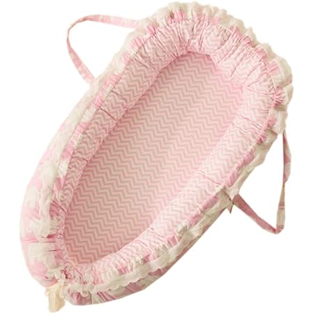 Miyanuby Nid D Ange Bebe Lit De Bebe En Coton Pour Nouveau Ne Couffin De Voyage Portable Detachable Bebe Cocon Pod De Couchage Cadeau Naissance Amazon Fr Bebe Et Puericulture