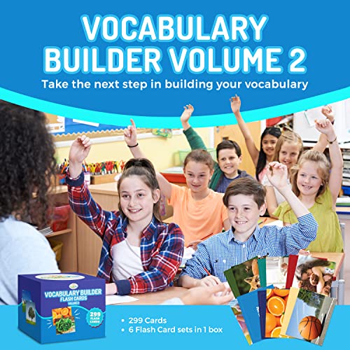 Vocabulary Builder Flash Cards 18-Set Bundle – 899 Educational Flash Cards With Animal Flash Cards, Verb Flash Cards, And Noun Flash Cards - Flash Cards For Kids To Help Improve Cognitive Skills #TOP4