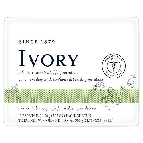 Ivory 00037000218494 Bar Soap Aloe Scent, 3.17 Ounce thumb #2