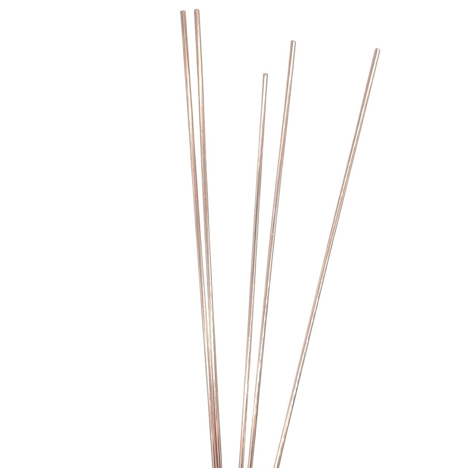 Varillas de electrodos de latón for soldadura, alambre de soldadura de cobre y fósforo, 1KG, No se necesita polvo de soldadura for herramienta de soldadura Industria(4.0mm)