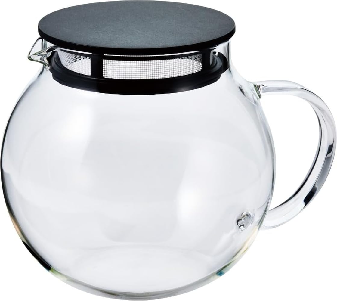Amazon｜HARIO(ハリオ) ジャンピングリーフポット ブラック 600ml 日本