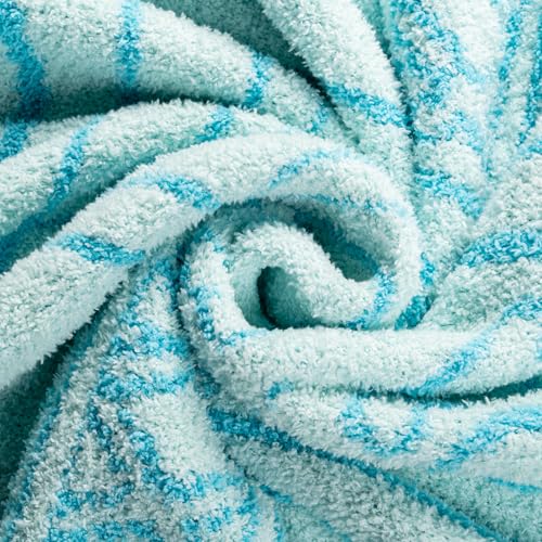 Image of Jay Franco Gilmore Girls Feather Knit Fluffy Throw Blanket - Stars Hallow Fuzzy Blanket Measures 50 x 60 inch - Super Soft Lightweight Bedding