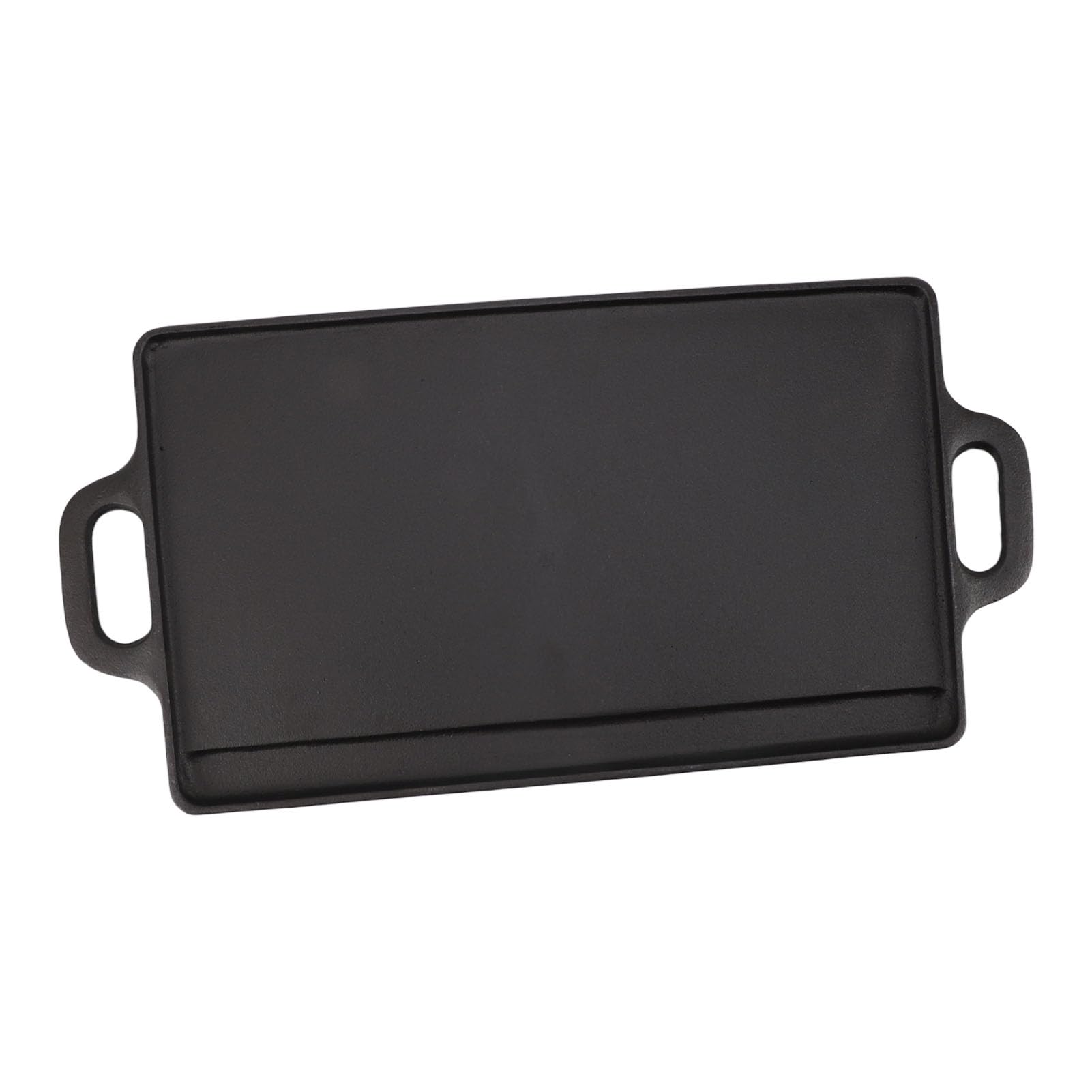 Jeanoko Placa de Parrilla de Hierro de Doble Cara, Placa de Parrilla (S)
