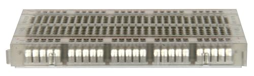 Miniatura 3 de BB400T - Tabla de pan transparente sin soldadura, 400 puntos de unión, 4 rieles de alimentación, con placa de respaldo de metal, 3.3 x 2.2 x 0.3