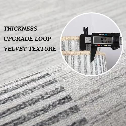Tapis de porte lavable avec support caoutchouc antidérapant robuste - 4