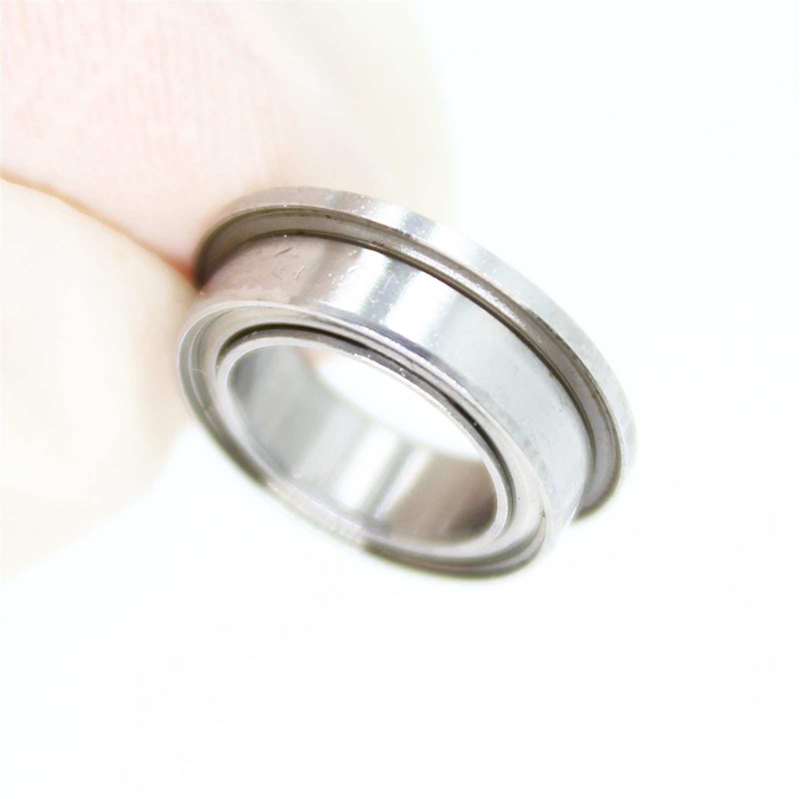 SF695ZZ Łożysko kołnierzowe 5x13x4 mm 10 szt. Łożyska kulkowe ze stali nierdzewnej z podwójnym ekranowaniem SF695 Z ZZ SF695Z F695 Z