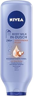 In-Shower Soft Milk (400 ml), Body Cream with Shea Butter and Water-Activated 5-in-1 Care Formula, Moisturising Body Lotion for the Shower