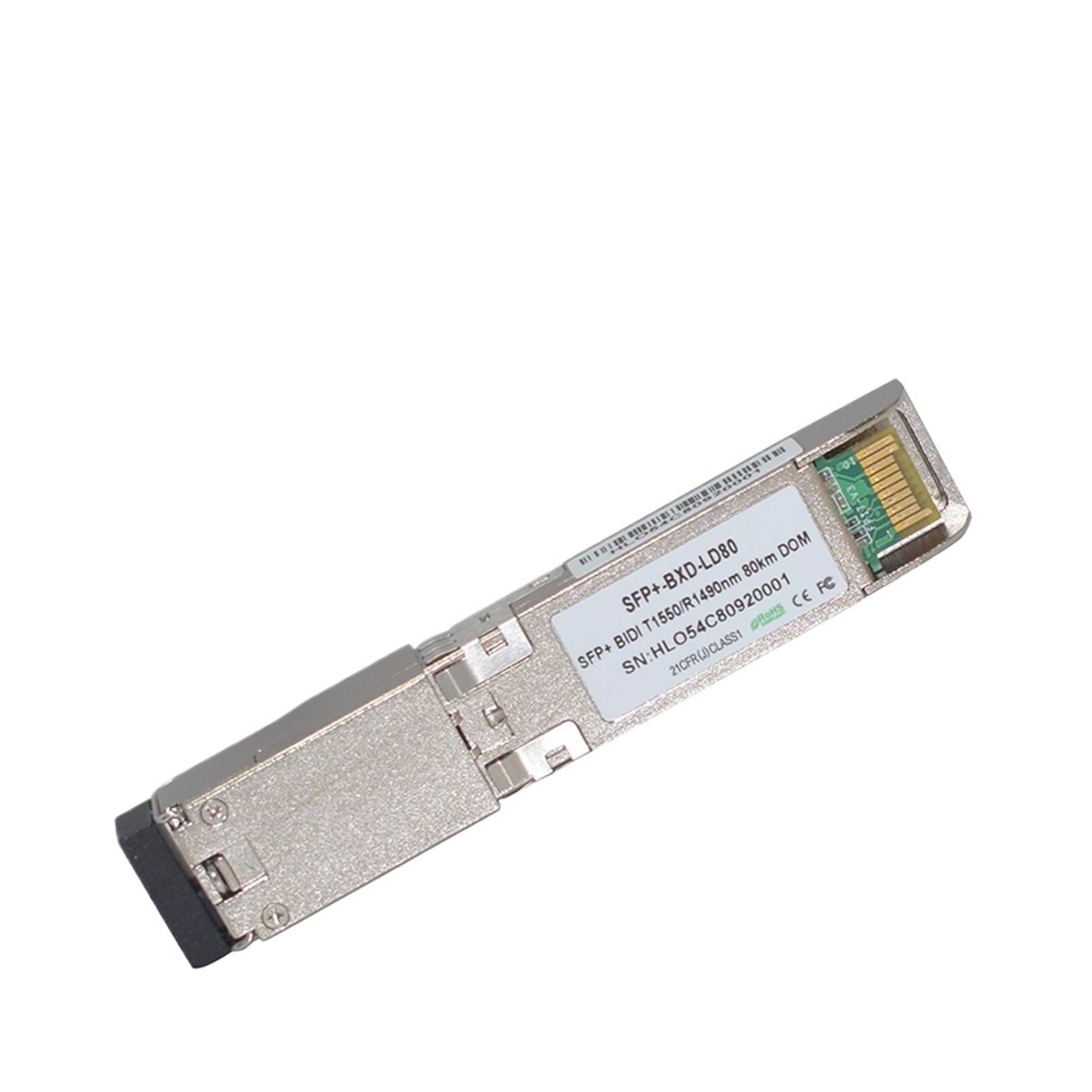 Modulo in fibra ottica 10G SFP+ WDM SFP 80 km 1490/1550 Simplex LC(2 pairs)