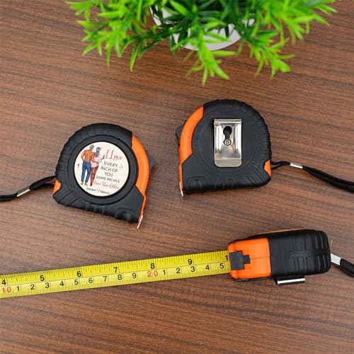 Cinta métrica personalizada con mensaje de amor 10 ft miniatura 4