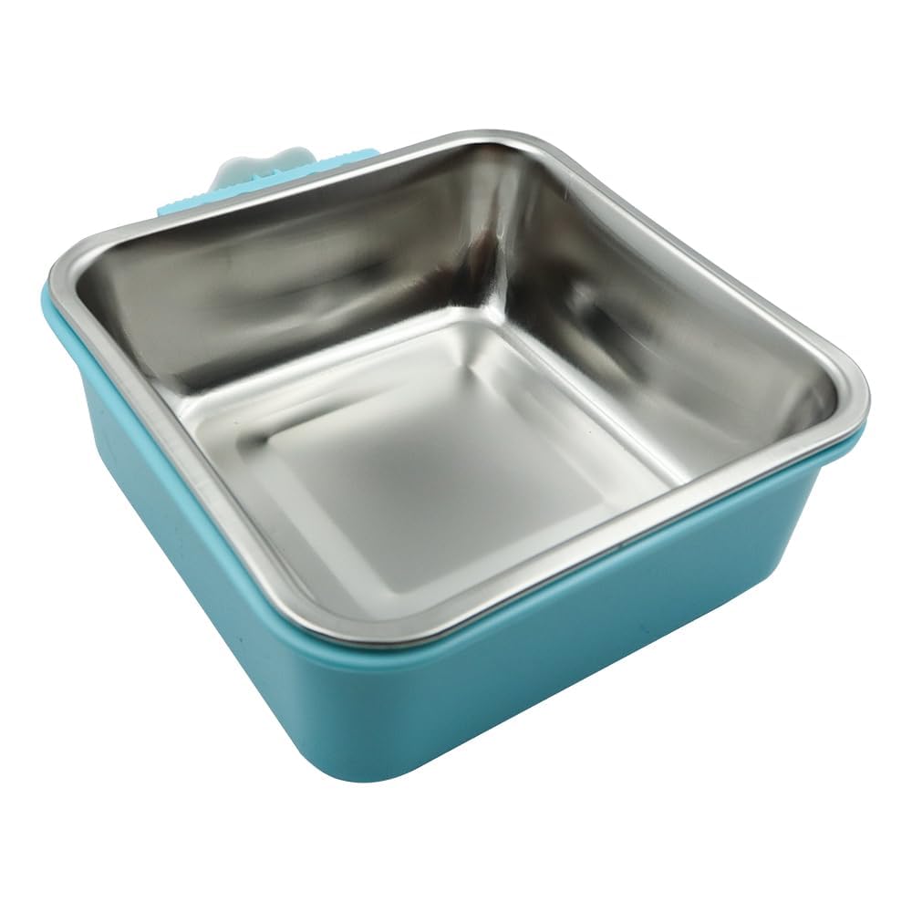 Namvo Hanging Bowl for Pet Cage 2 in 1 Hanging Dog Bowl Cat Bowl, Stainless Steel Pet Bowl for Puppies Cats, Birds, Rabbits - Image 2