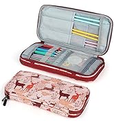 AIBAOBAO Sac Crochet Tricot, Sac De Rangement Laine Tricot, Sac à Tricoter Portable Pour Pelote De Laine, Sac Fourre-Tout Pour Rangement Pour Fils Textiles Avec Multi-Poches Pour Amateurs De Tricot