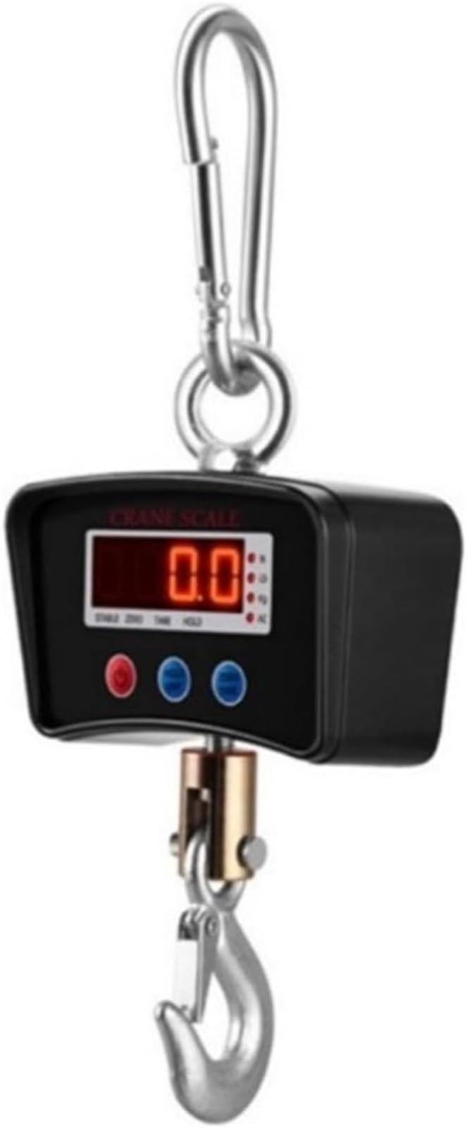 MYUYEE Ocs-B1 Direct Display Electronic Crane Scale 500Kg/1000Kg Industrial 1T Lifting, Black 500Kg (Black 500Kg)