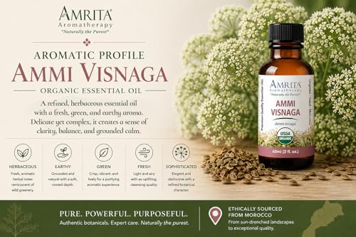 Amrita Aromaterapia Aceite Esencial Ammi Visnaga 3 mL miniatura 3