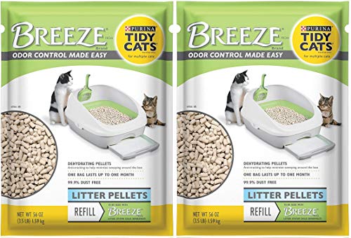 Purina Litter Tidy Cat Breeze Pellets 3.5 lb 2 Packs Limited Edition