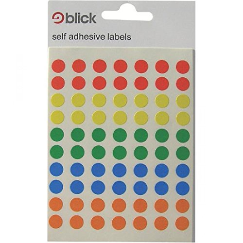 BlickRS00365 8mm Label Bag - Assorted